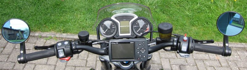 LSL Crossbar mit Rizoma Class Retro an R1200R