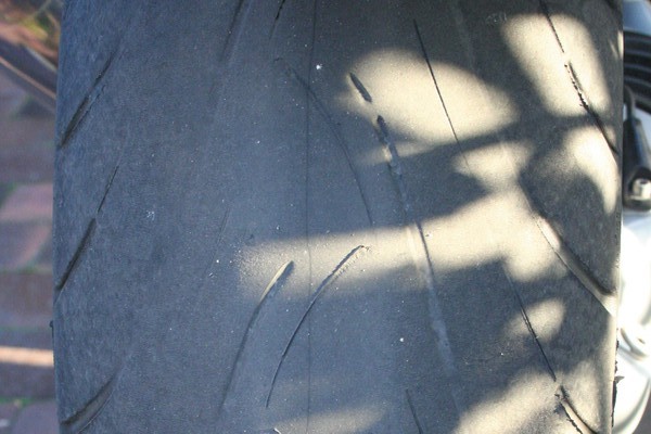 Michelin Pilot Road 3 (MPR3) Hinterreifen nach 6500km