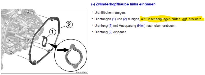Haubendichtung